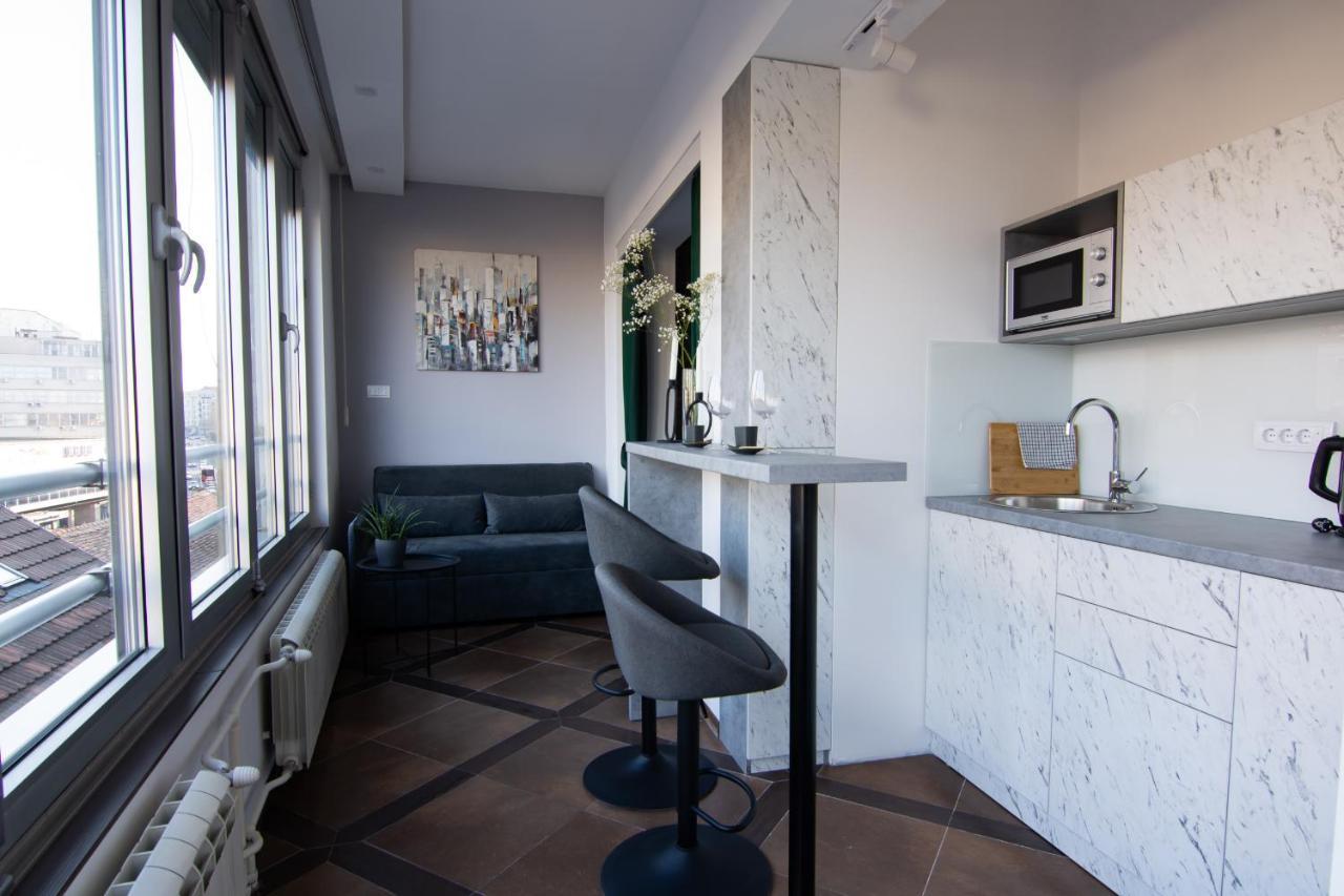 Square 6 Appartement Belgrado Buitenkant foto